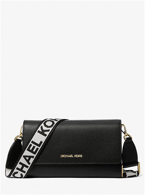 jet set michael kors palm leaves|Jet Set Large Leather Crossbody Bag .